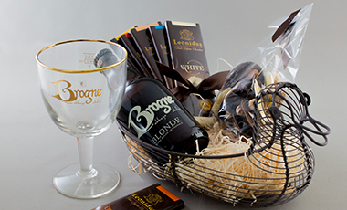 Beers Brogne and chocolates - Plaisirs et Douceurs - packshot shoot