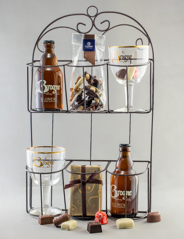 Beers Brogne and chocolates - Plaisirs et Douceurs - packshot shoot